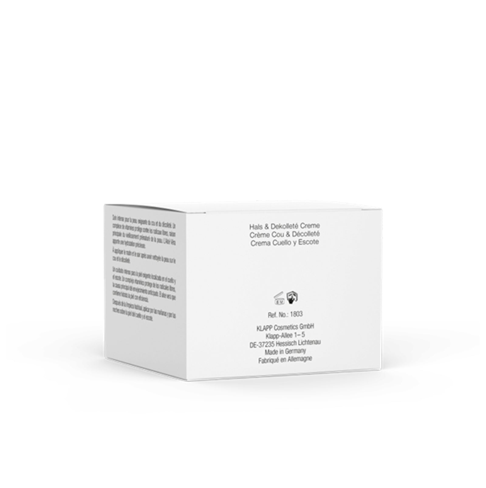 KLAPP - A-Classic Neck & Décolleté Cream – Azul Skin Care